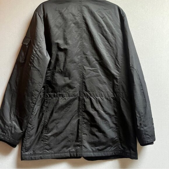 Tommy Bahama midi hooded trench fall jacket Sz M - Picture 2 of 15